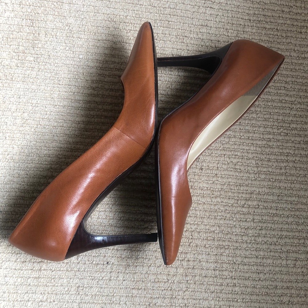 🌺Lauren by Ralph Lauren Adena Leather Pumps